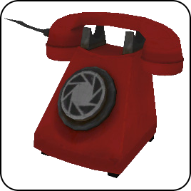 Portal red phone icon